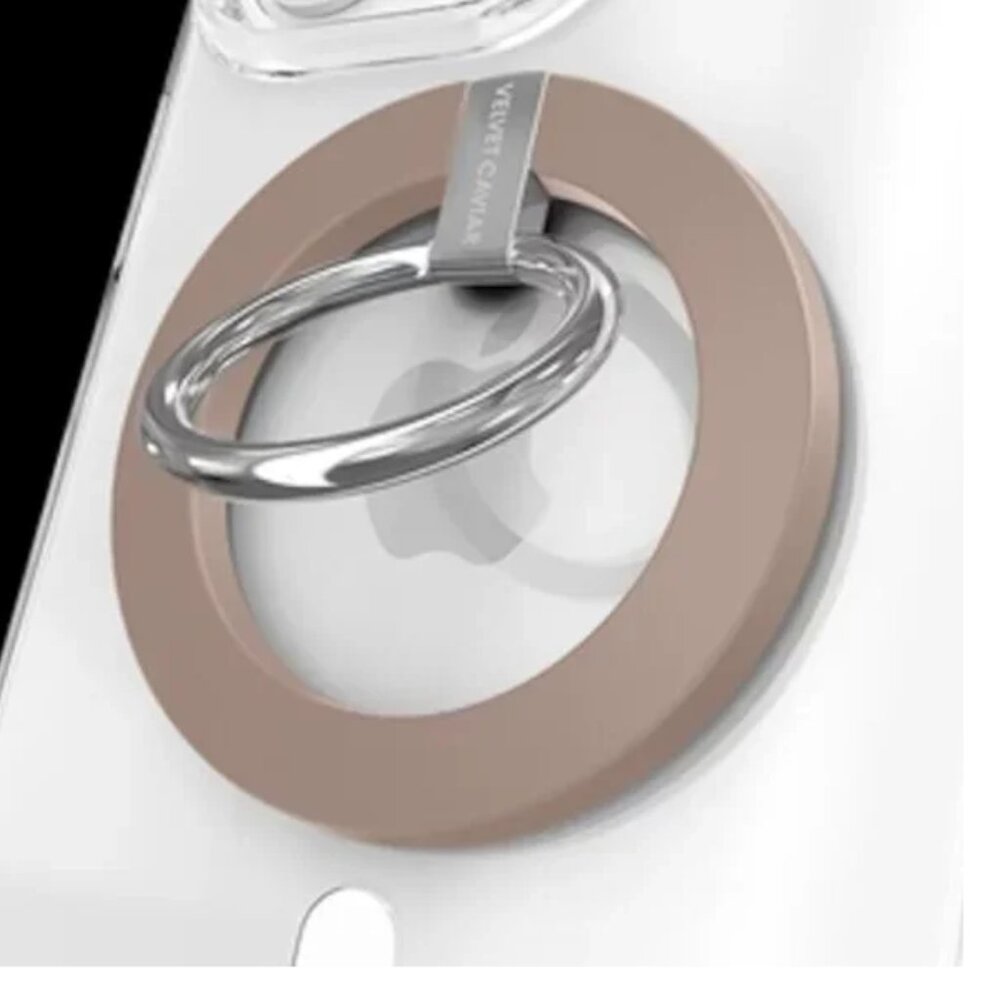 NEW Velvet Caviar Cashmere Taupe Magnetic Grip Ring Holder Popsocket